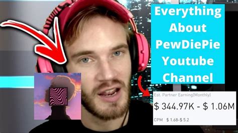 pewdiepie youtube stats